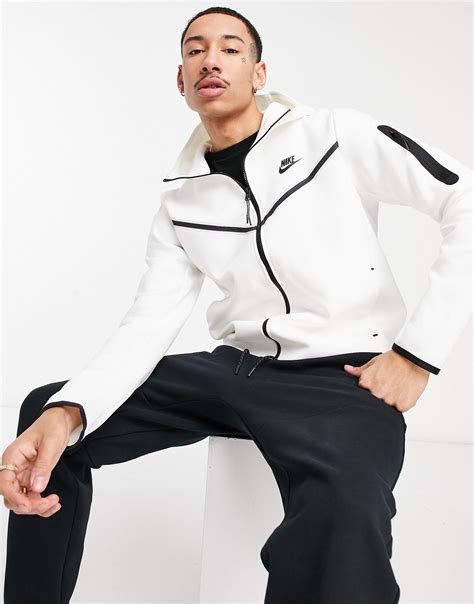 white nike tech jumpsuit